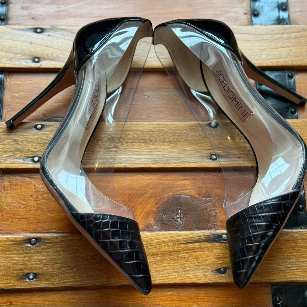 Vicedomini Black Stiletto Heels